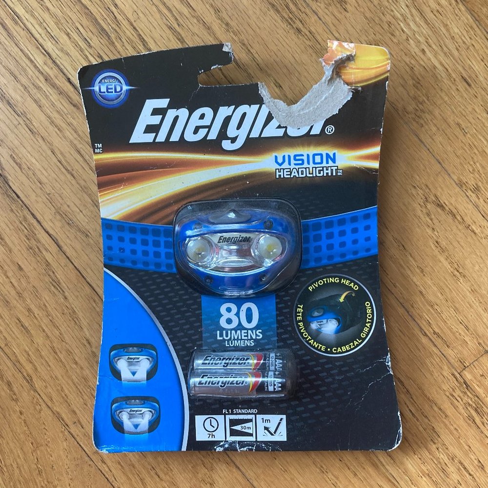 Energizer Vision Headlight NIB